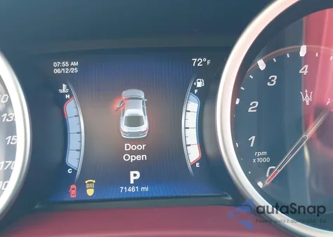 2015 Maserati Ghibli S Q4 from USA, damaged, VIN ZAM57RTA8F1146042